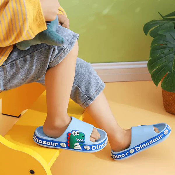 Chinelo Ortopédico Infantil Antiderrapante - Dino Crocks