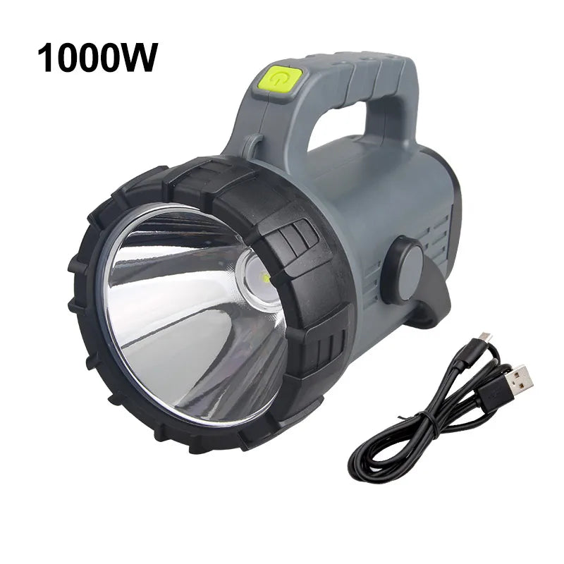 Long-range LED Flashlight waterproof super bright 5000lm searchlight portable multi-function xenon Torch Light Outdoor Lighting